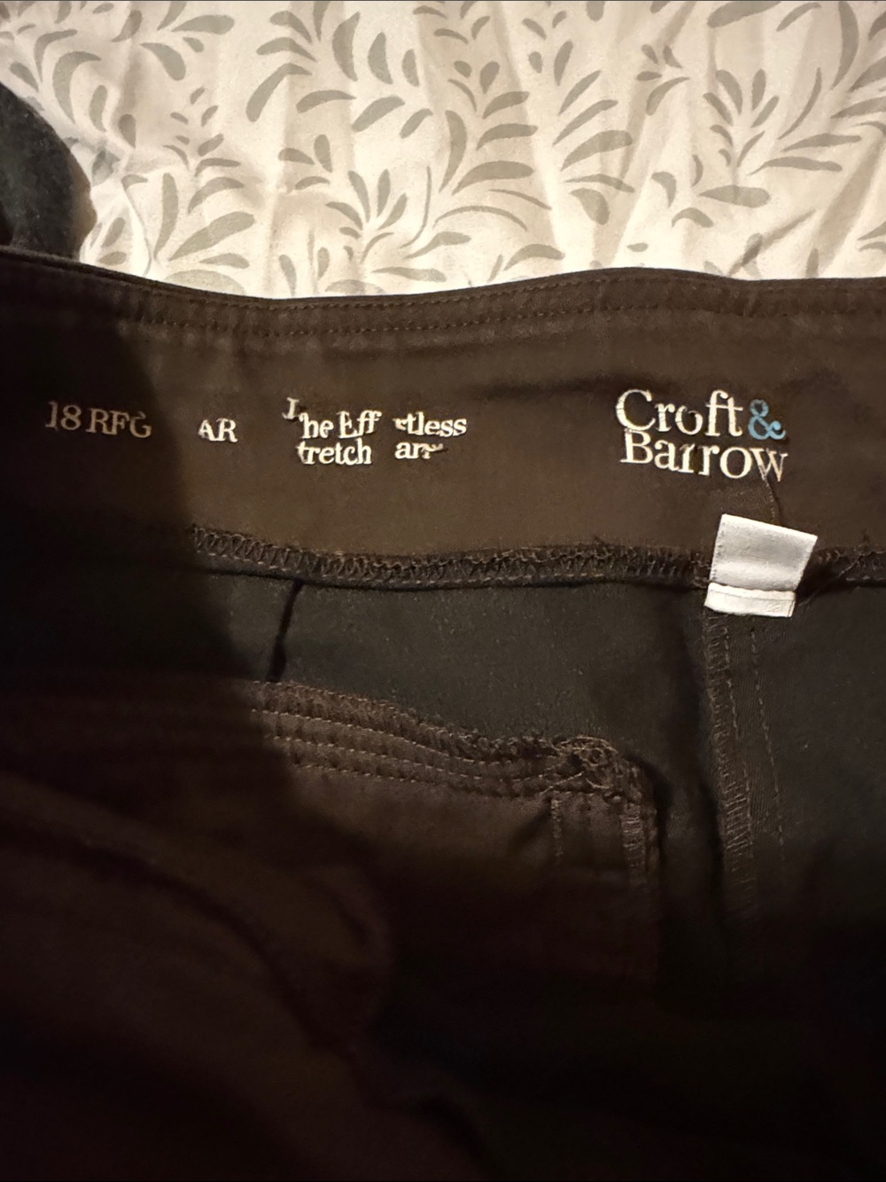 croft & barrow Black Girls' Stretch Leggings